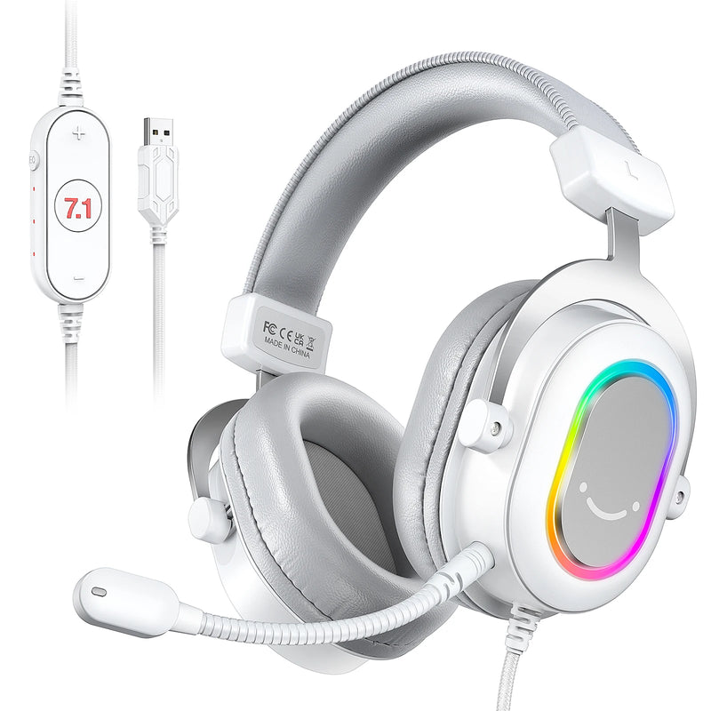 FIFINE H6 – Headset Gamer USB com RGB e Áudio Surround 7.1
