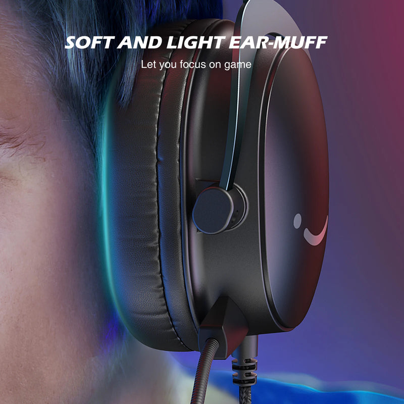 FIFINE H9 – Headset com Fio 7.1 Surround USB/P2
